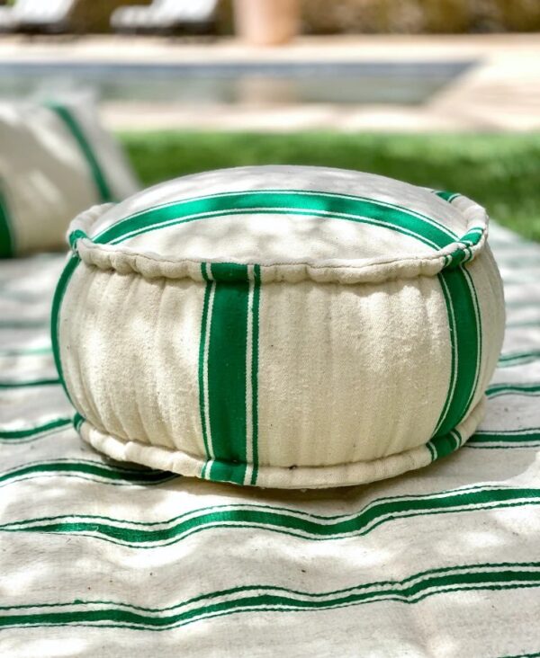 Set of Moroccan pouf